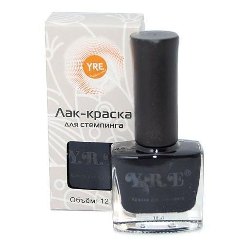 Лак краска для стемпинга YRE Черный (1160159535) Лак краска для стемпинга YRE Черный (1160159535)