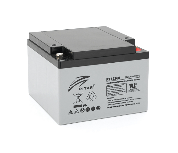 Аккумуляторная батарея Ritar AGM RT12260 12V 26Ah