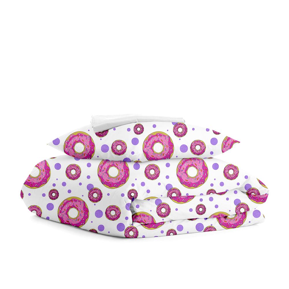 Подростковое постельно бельё SWEET DONUT WHITE