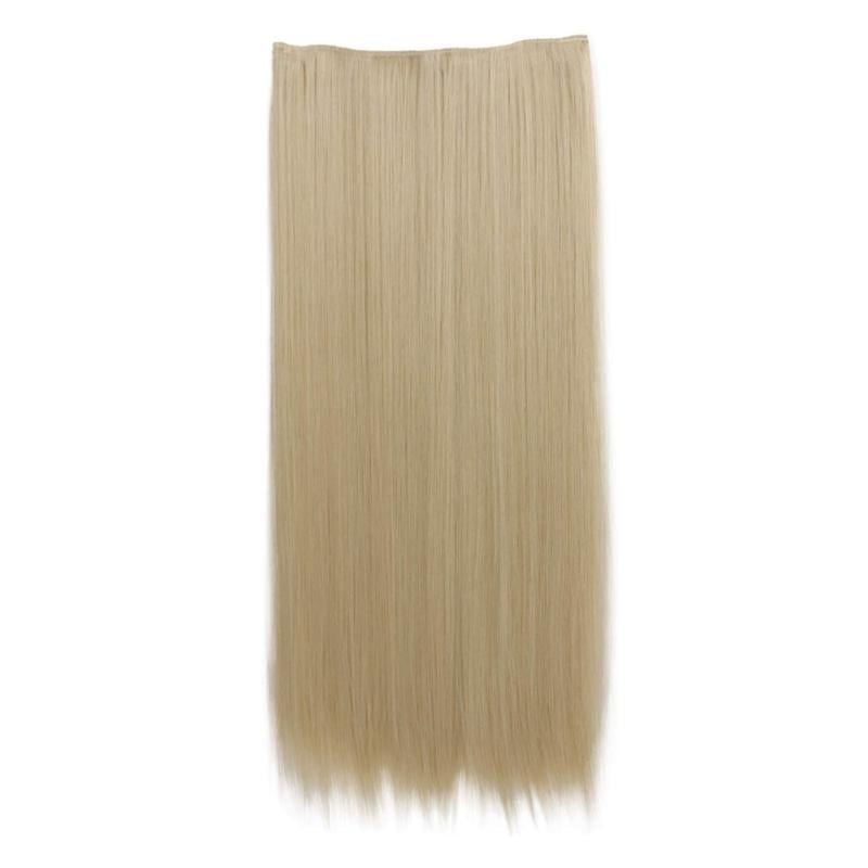 Прядь накладные затылочные прямых волос на шпильках-клипсах 80 см Блонд (27086300) Прядь накладные затылочные прямых волос на шпильках-клипсах 80 см Блонд (27086300)