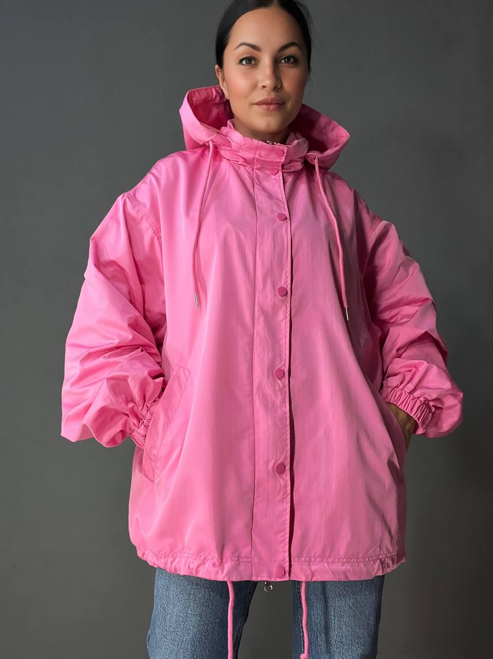 Куртка женская Lady Yep 9096-1 с капюшоном OS Розовый (26755947) - фото 1