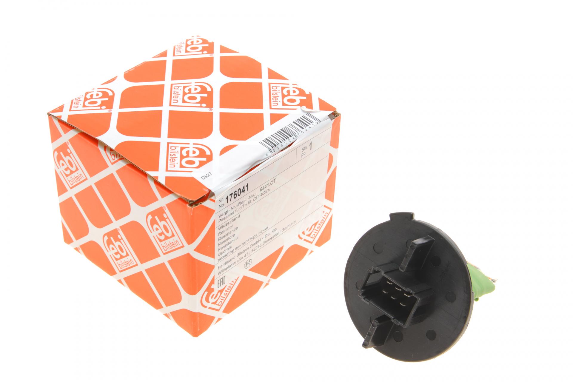 Резистор вентилятора печки Citroen C3/DS3 09 (176041 FEBI BILSTEIN)