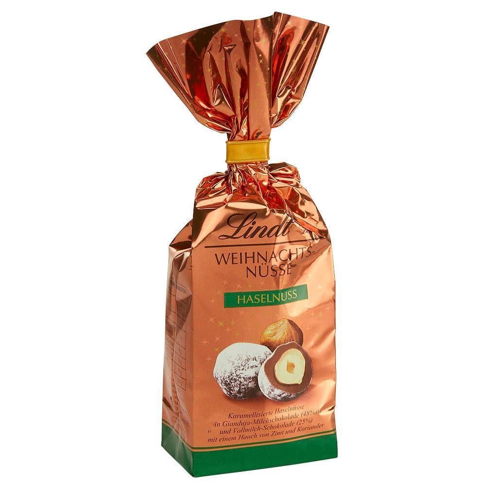 Конфеты шоколадные с фундуком Lindt Weihnachts Nusse Haselnuss 100 г (2454484739)
