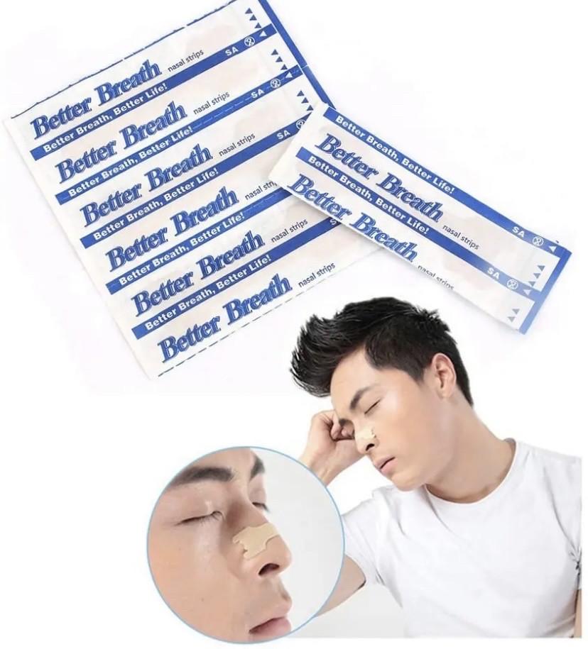 Смужки самоклейки від хропіння 10 шт. (1814522441) - фото 2 Смужки самоклейки від хропіння 10 шт. (1814522441) - фото 2