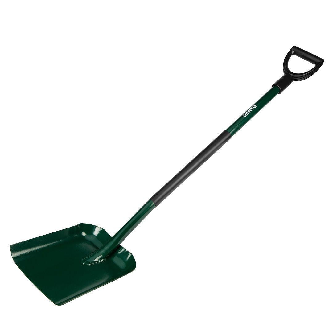 Лопата совковая Verto металл 125 см Black/Dark Green (15G012-1)
