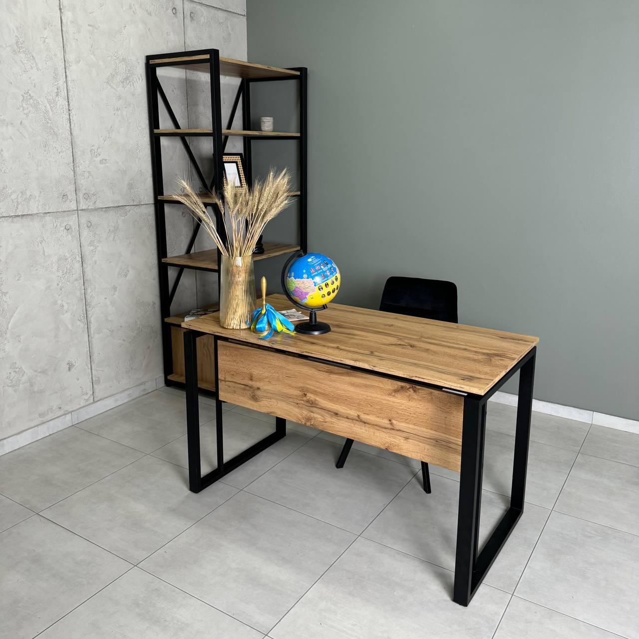 Стол офисный прямой Loft 1 УТП024101 металлический 30 см - фото 3