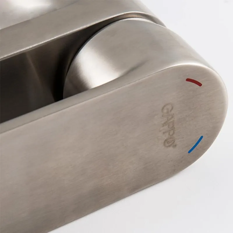 Смеситель для умывальника Gappo G1099-22 Нержавеющая сталь (1034235) - фото 8 Смеситель для умывальника Gappo G1099-22 Нержавеющая сталь (1034235) - фото 8