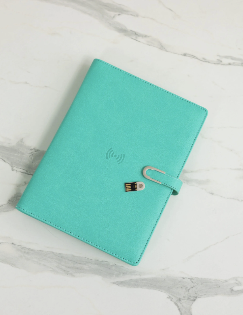 Щоденник-Smart Лондон з вбудованим повербанком 8000 mAh Тіфані (35969051)