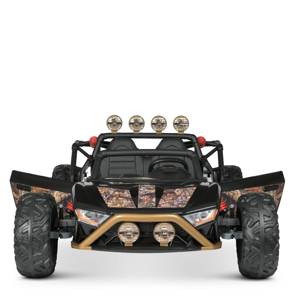 Електромобіль дитячий Bambi Racer JS3168EBLR-18 баггі двомісний 24V Чорний камуфляж (14982926) - фото 6