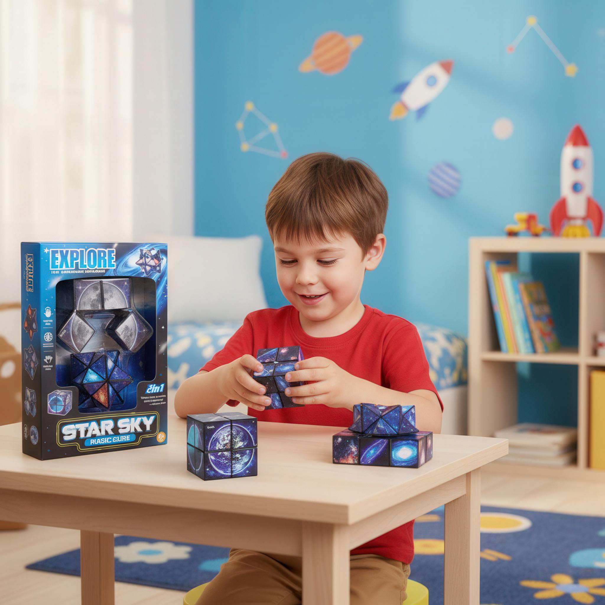 Головоломка 3D Магнитный куб Magic Cube (30489794) - фото 12 Головоломка 3D Магнитный куб Magic Cube (30489794) - фото 12