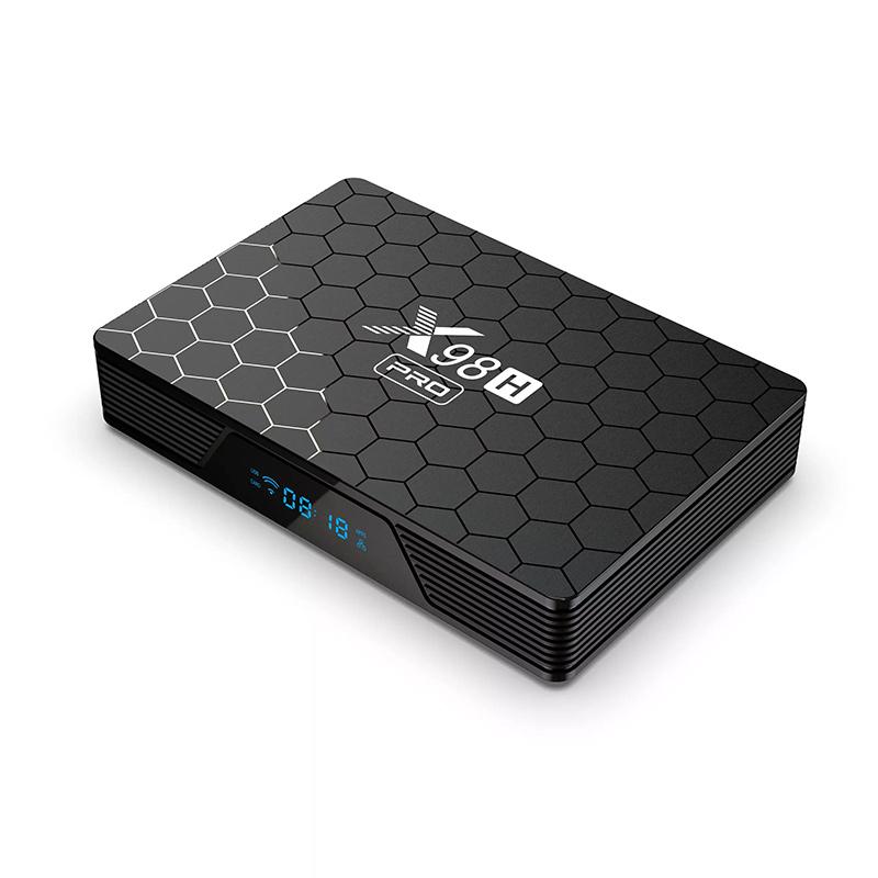 Смарт ТВ приставка X98H Pro WIFI6 4/64 Гб Smart TV Box Android 12 (554-3) - фото 6