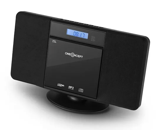 Стереосистема OneConcept V-13 BT/CD/MP3/USB (10027563) - фото 3