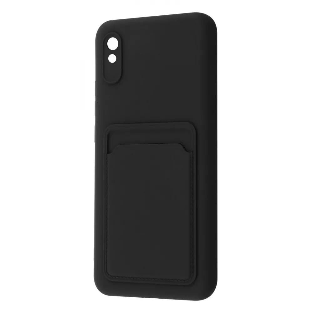 Чехол-накладка для телефона WAVE Colorful Pocket Xiaomi Redmi 9A Black