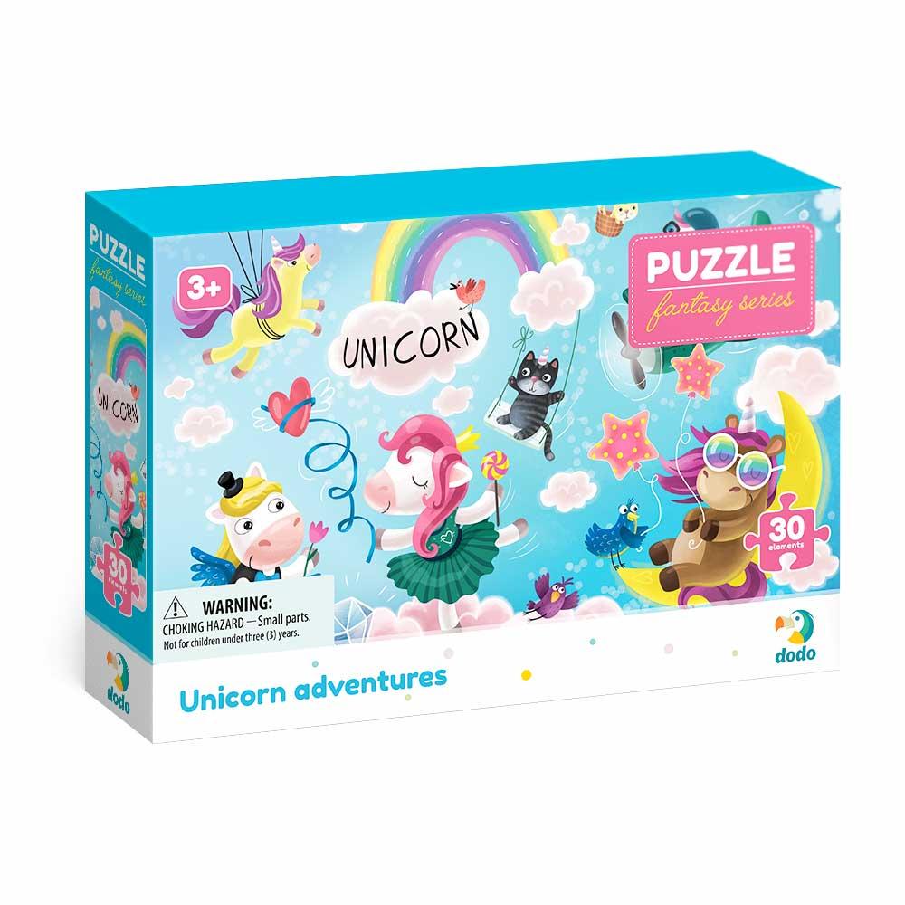 Пазл Trefl Dodo Приключения Единорогов 300416 3-4 года 30 элементов в коробке (4820198243562)
