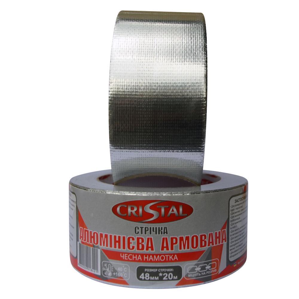 Стрічка алюмінієва армована Cristal 48х20 м (GSR-000018506) - фото 2 Стрічка алюмінієва армована Cristal 48х20 м (GSR-000018506) - фото 2