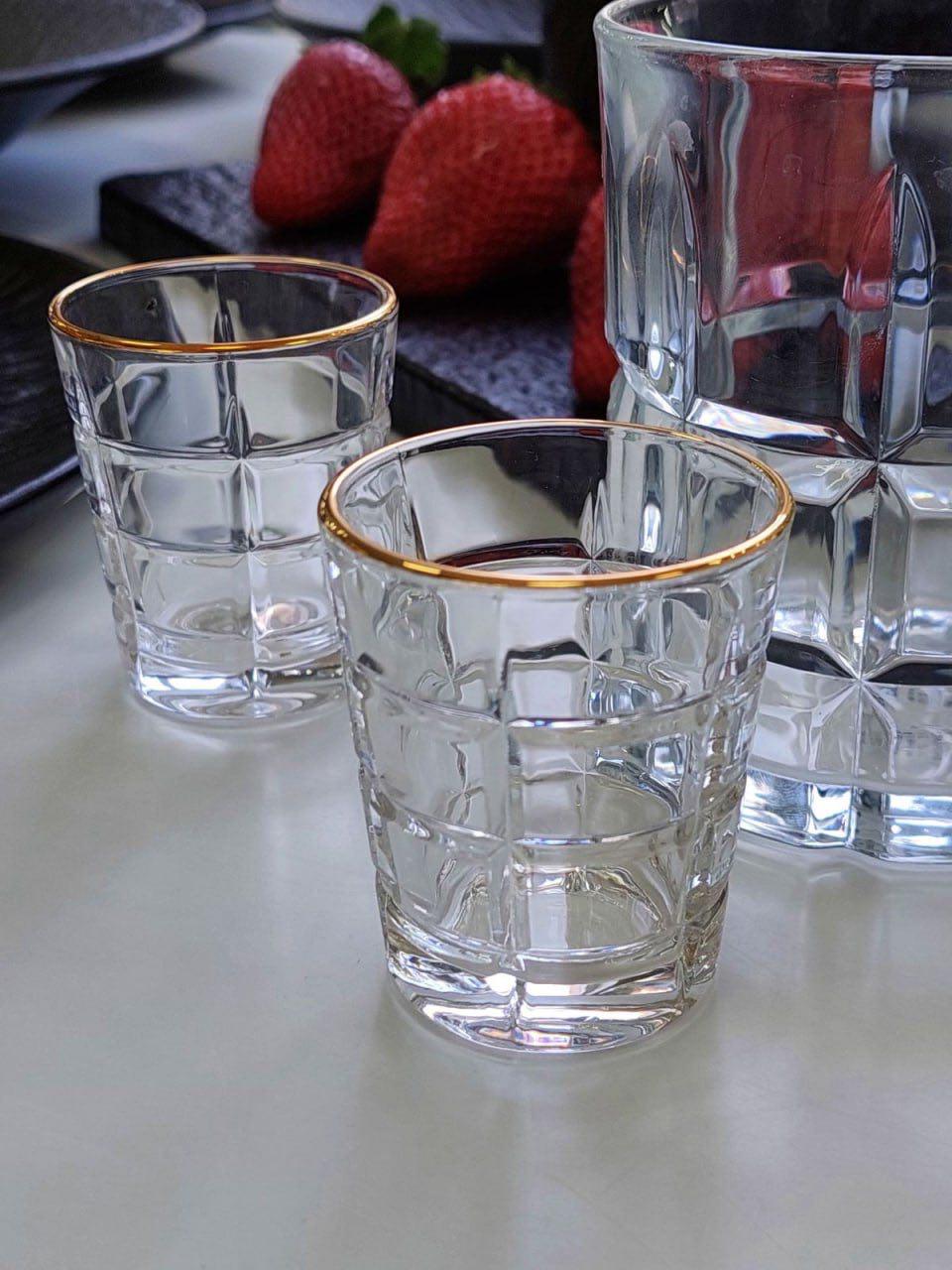 Набор рюмок Фортеця 55 мл 6 шт. Прозрачный (102-828) - фото 2 Набор рюмок Фортеця 55 мл 6 шт. Прозрачный (102-828) - фото 2