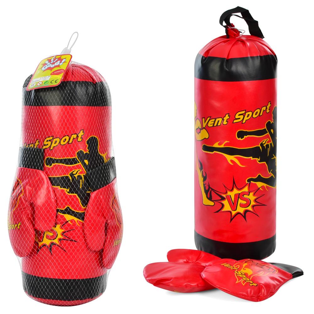 Боксерская груша с перчатками (MR 0859) - фото 3 Боксерская груша с перчатками (MR 0859) - фото 3