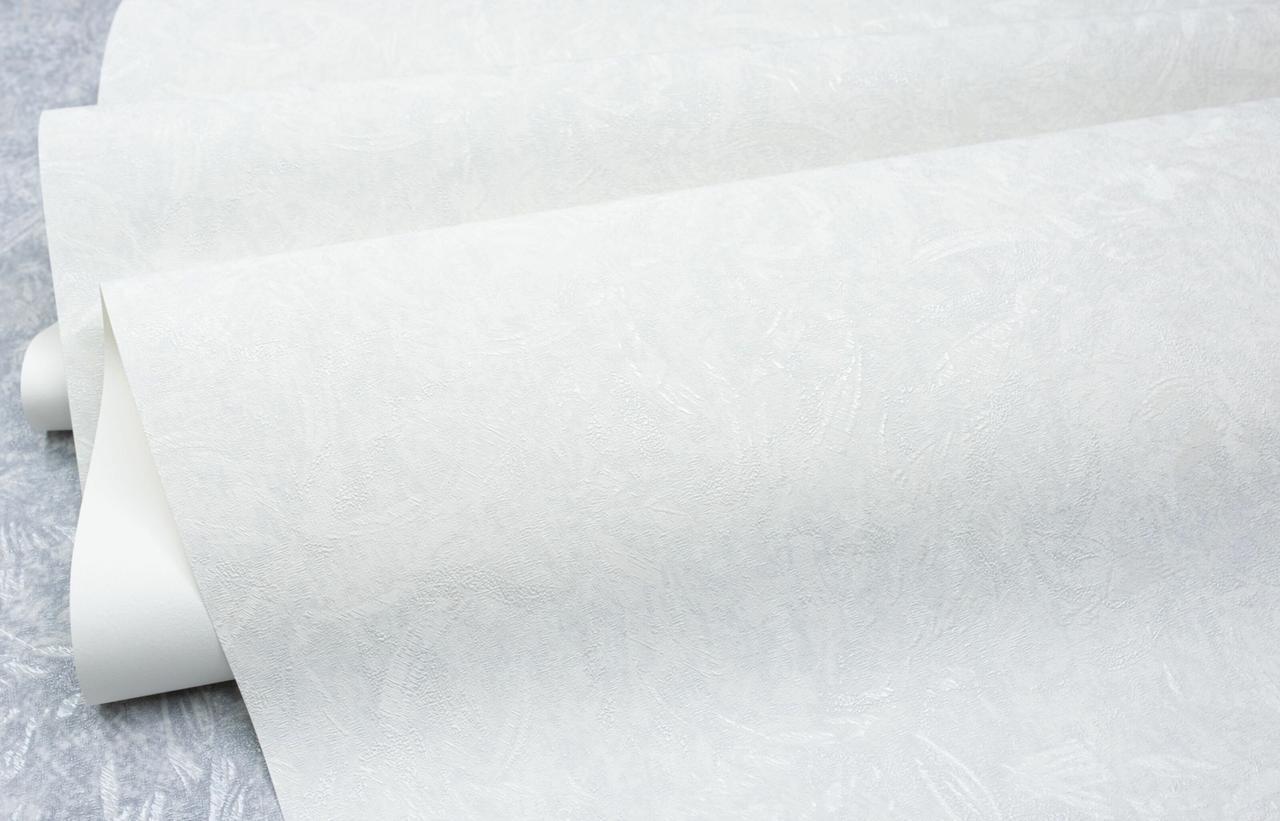 Обои флизелиновые SINTRA Aria UNI 420720 фон винил горячего тиснения 1,06х10,05 м Серый