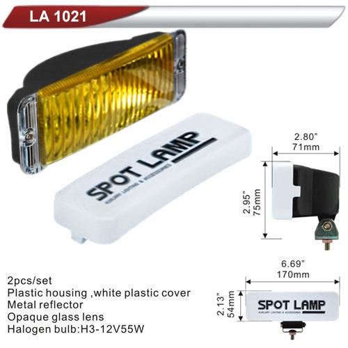 Фара дополнительная DLAA 1021-Y H3-12V-55W 170х54 мм (37885)