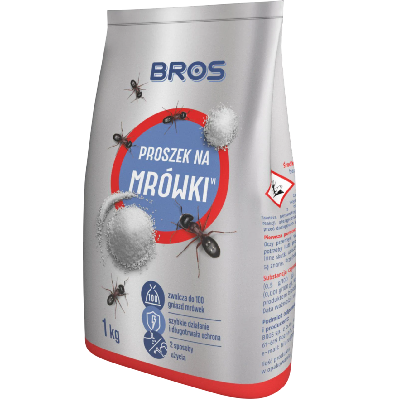 Средство от муравьев Bros 1 кг (44323) Средство от муравьев Bros 1 кг (44323)