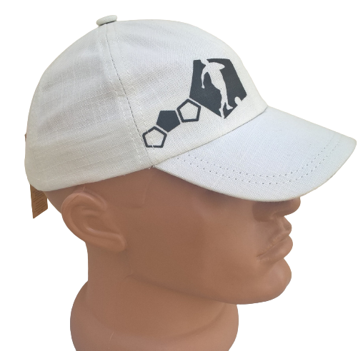 Бейсболка детская летняя ELLIPSE Sport из натуральной ткани р. 52 см Бежевый (618Д/5/26)