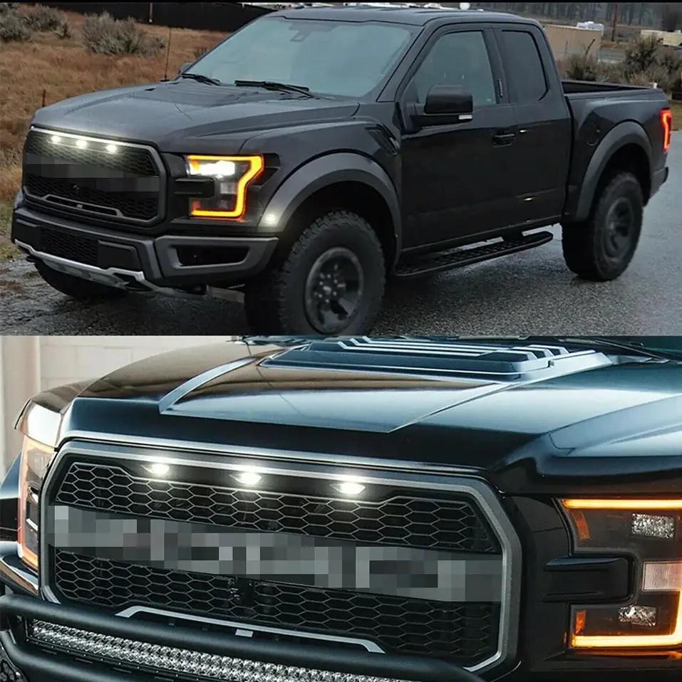 Габаритні вогні решітки радіатора 24В Білий (4628) - фото 10