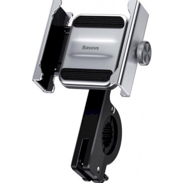 Baseus Тримач Baseus Knight Motorcycle holder Silver - фото 2