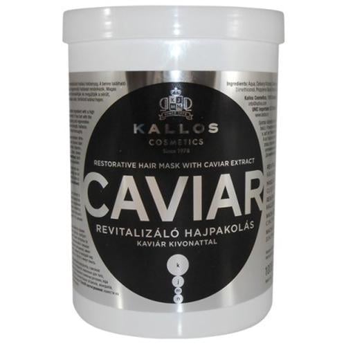 Маска для відновлення волосся Kallos Cosmetics Caviar з екстрактом чорної ікри 1 л