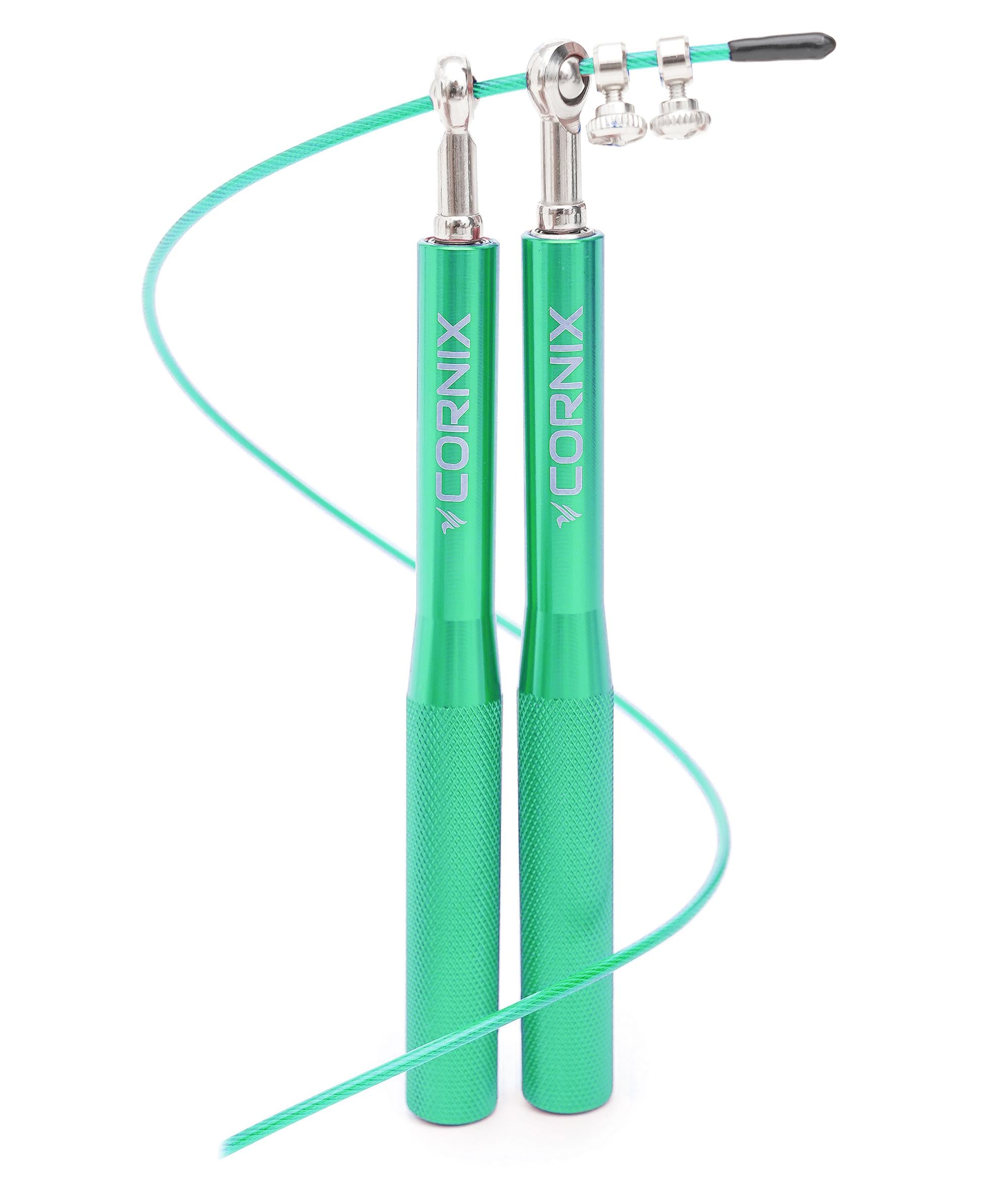 Скакалка швидкісна для кросфіту Cornix Speed Rope XR-0156 Green (4494)