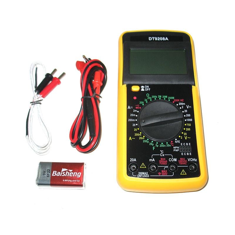 Цифровой мультиметр Kronos DT-9208A профессиональный (bks_02260)