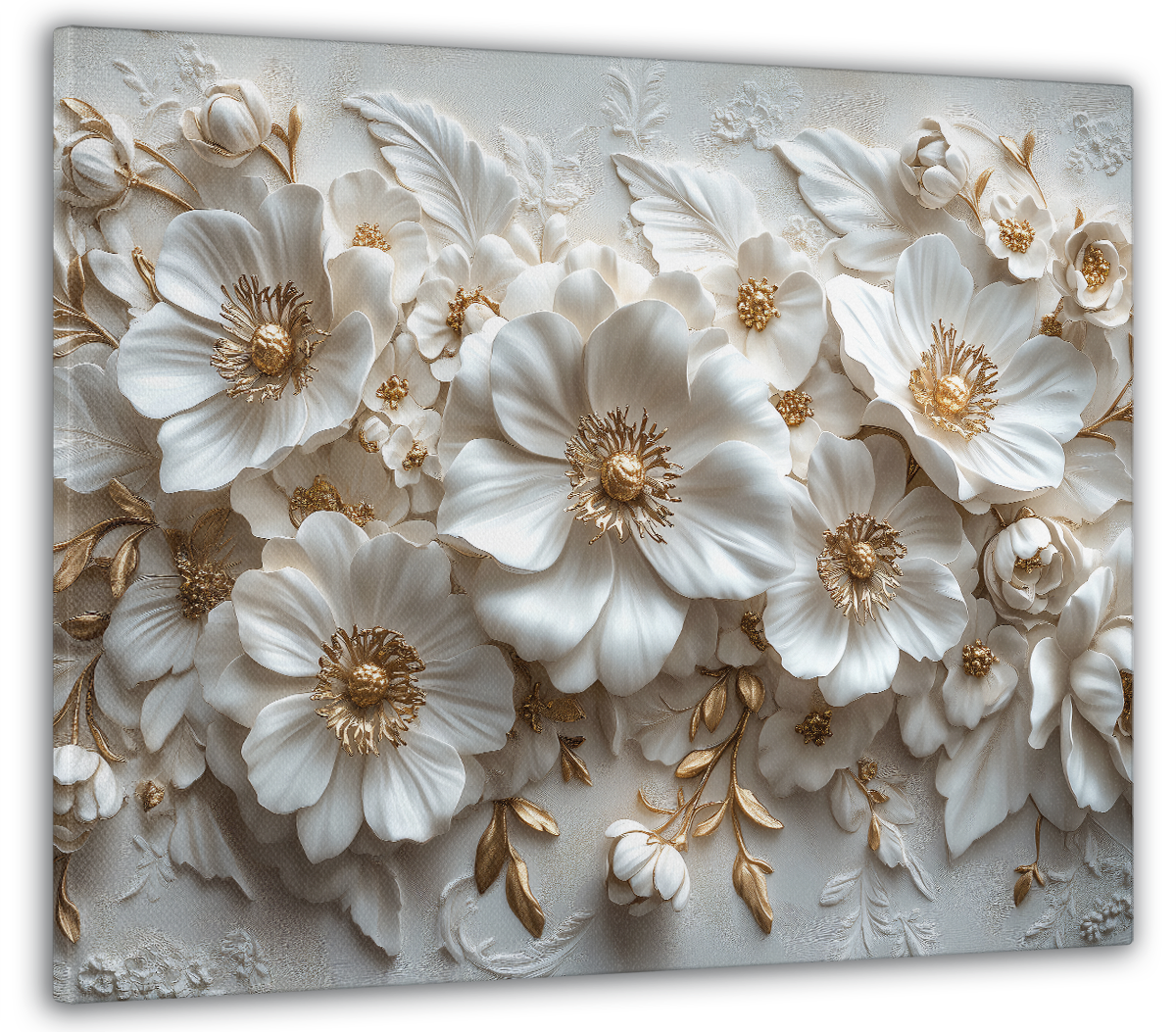 Картина на холсте МАКО элегантные цветы 50x70 см (MK10598_5070) Картина на холсте МАКО элегантные цветы 50x70 см (MK10598_5070)