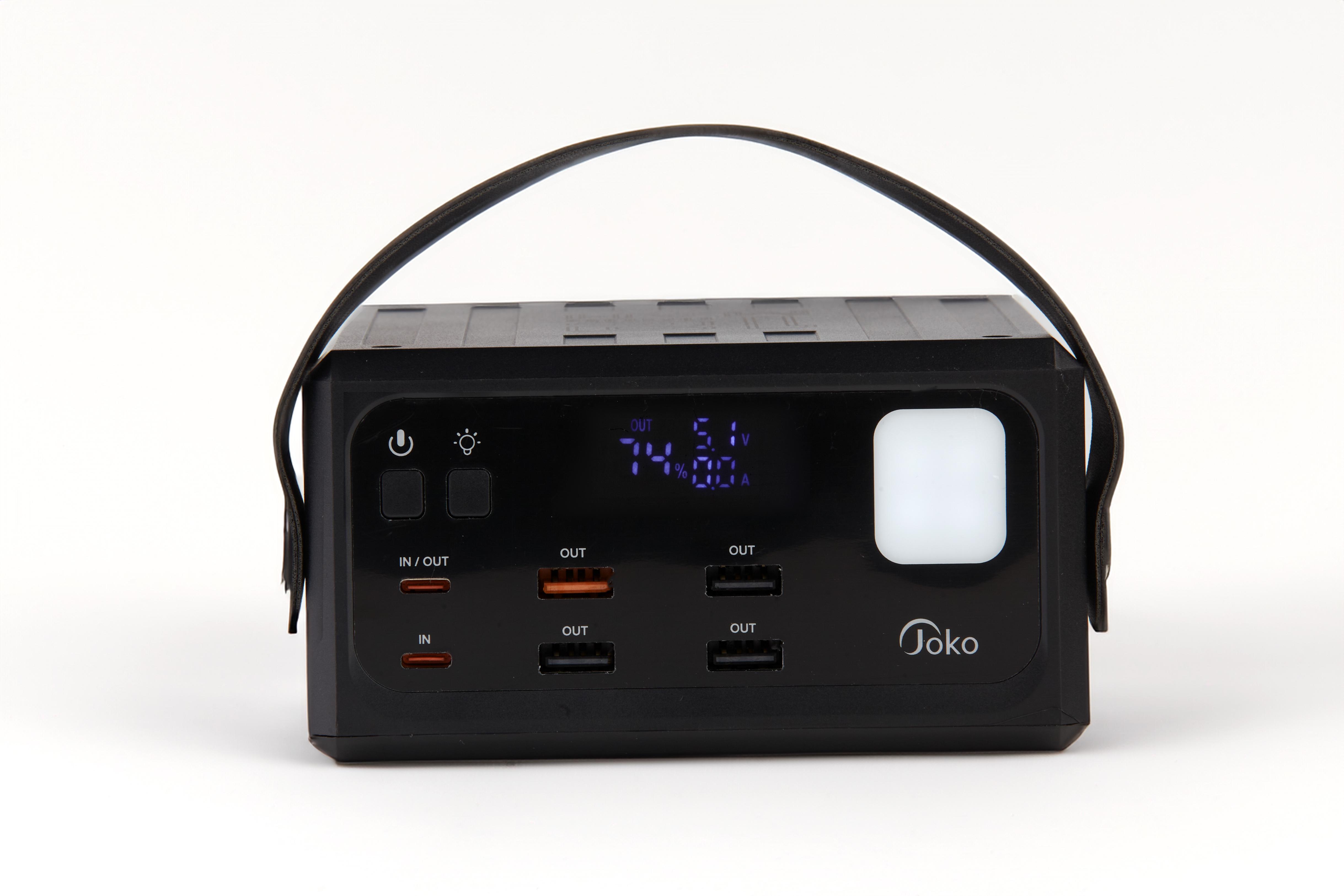Повербанк Konfulon 30W 120000 mAh Li-Po Joko Чорний