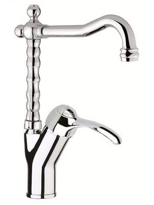 Смеситель для кухни SANTAN JAFAR 47CR4322 с боковой ручкой ретро (110705)