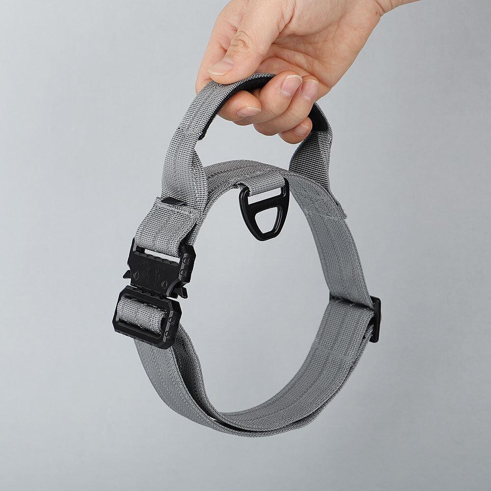 Ошейник для собак Berry cветоотражающий для средних и крупных пород L 42-62 см Серый (1783612011) - фото 2 Ошейник для собак Berry cветоотражающий для средних и крупных пород L 42-62 см Серый (1783612011) - фото 2