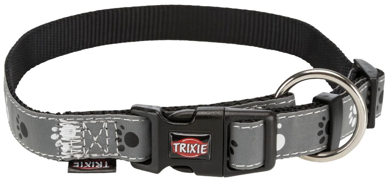 Ошейник для собак Trixie Silver Reflect светоотражающий 30-45 см SM Серый (1789920384)
