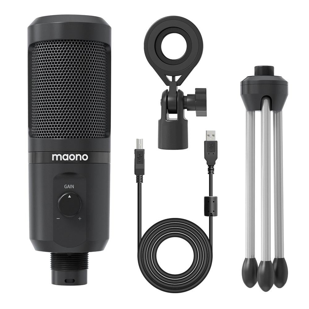 Микрофон Maono AU-PM461TR для игр и подкастов Черный (1277) - фото 4