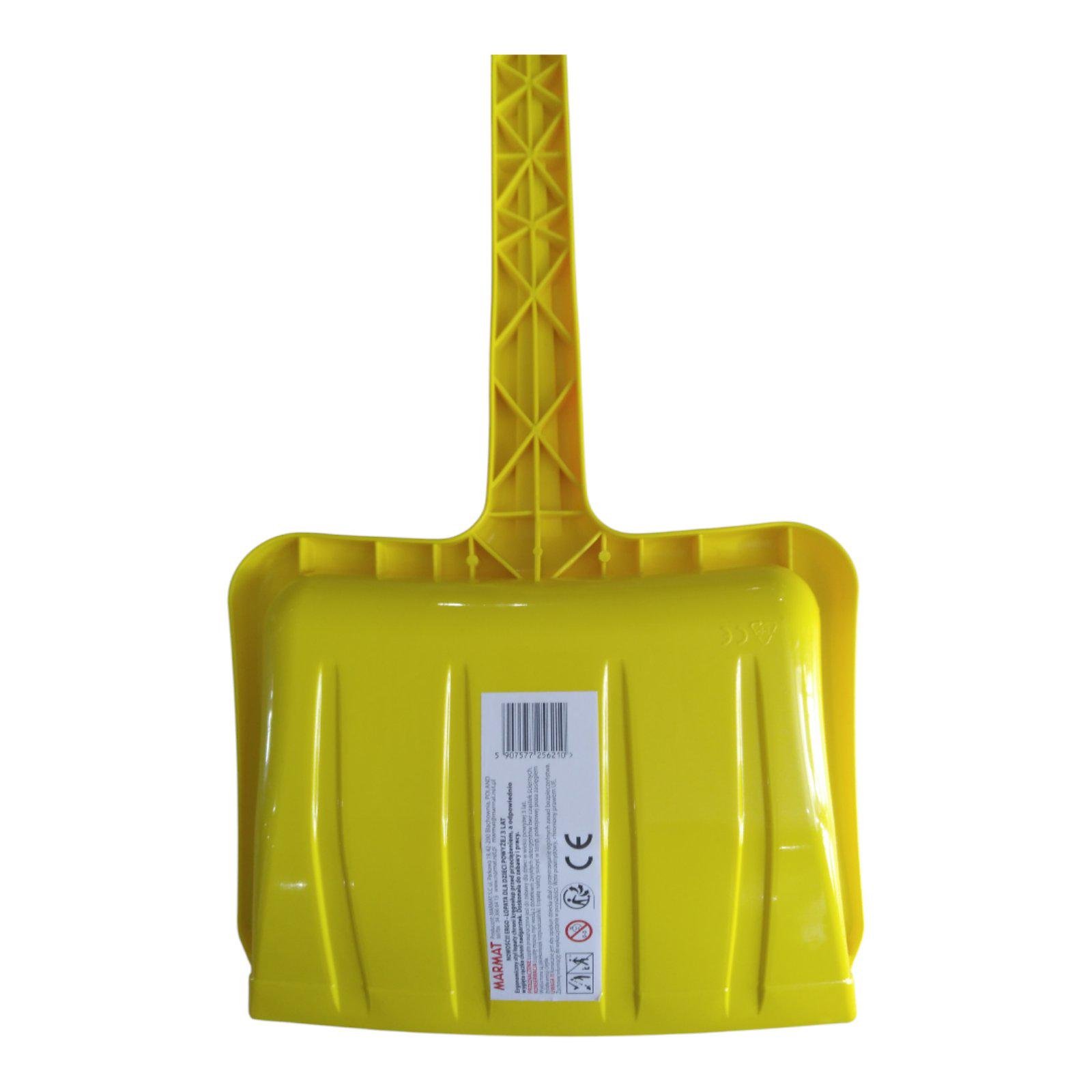Лопата для снега детская Marmat Желтый (11271) - фото 6