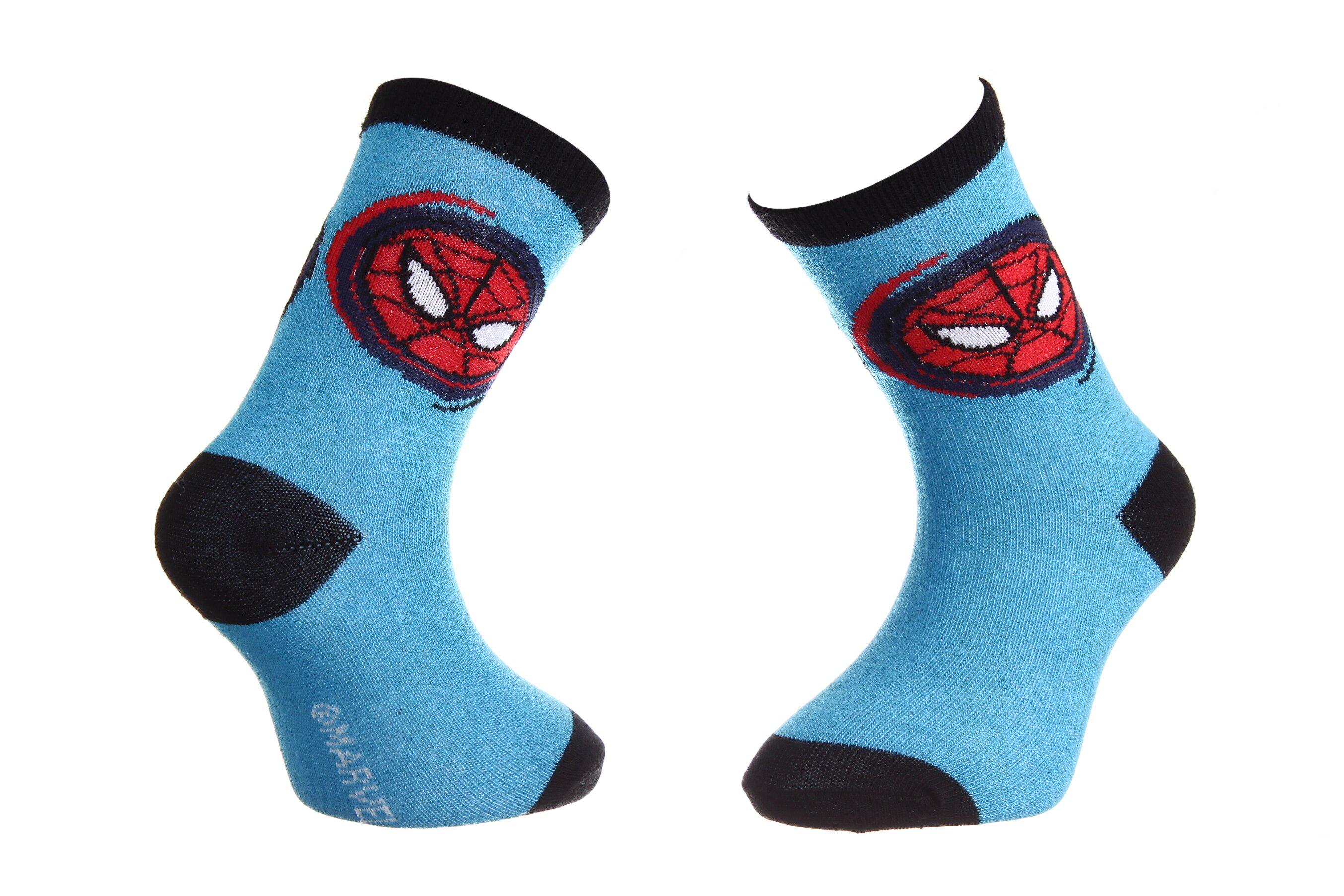 Шкарпетки Marvel Spider Man Head Spiderman p. 23-26 Light blue (43890147-7)