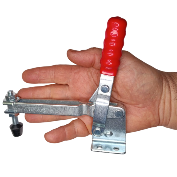 Затискач важільний вертикальний WorkMan GH-101-E 180 кг (650) - фото 2 Затискач важільний вертикальний WorkMan GH-101-E 180 кг (650) - фото 2