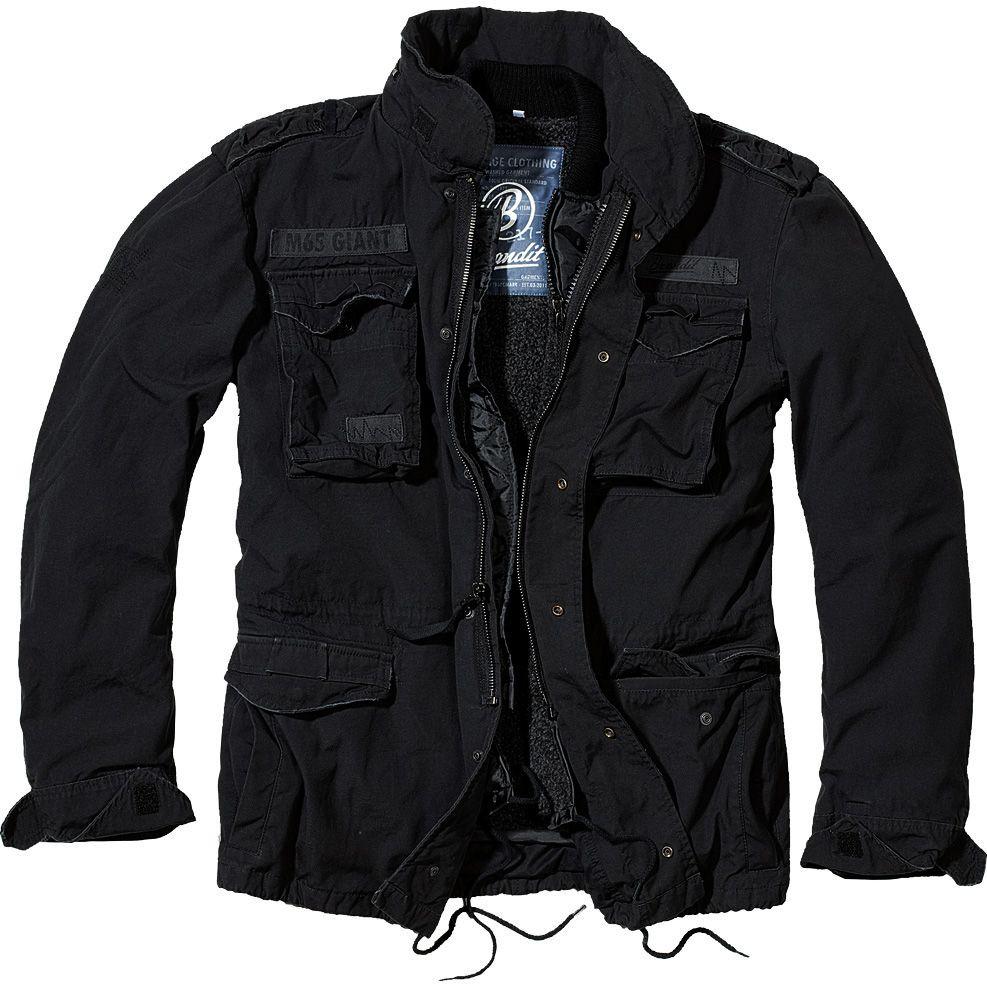 Куртка Brandit M65 Jacket Man L Black (3101/2L)