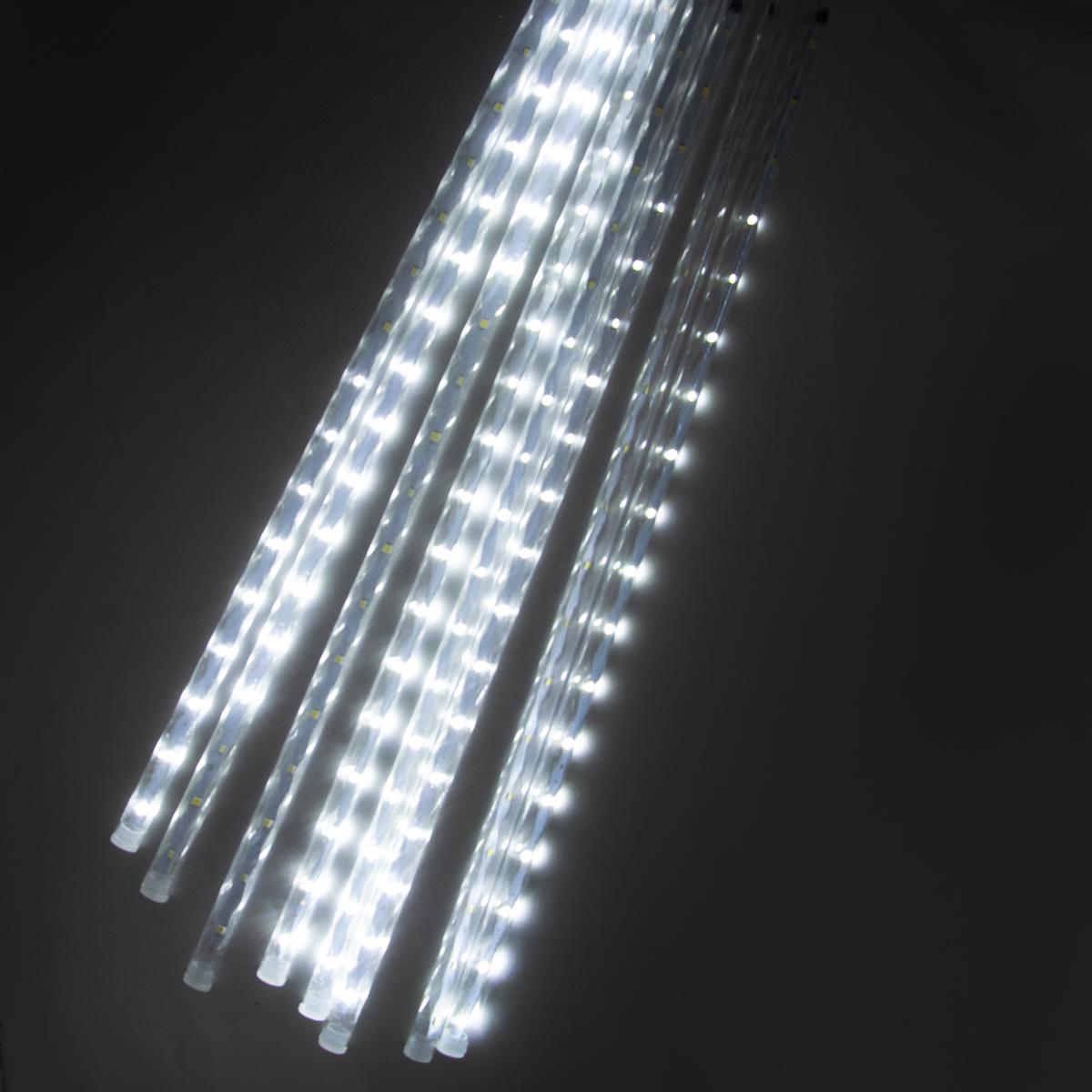 Гірлянда новорічна Метеоритний дощ Sticks 288 LED 3,1 м Білий (1010227-White) - фото 6