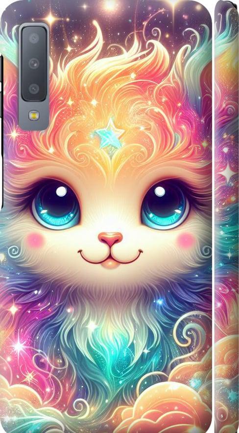 Чехол на Samsung Galaxy A7 (2018) A750F Сказочный котенок (5813m-1582-42517) Чехол на Samsung Galaxy A7 (2018) A750F Сказочный котенок (5813m-1582-42517)