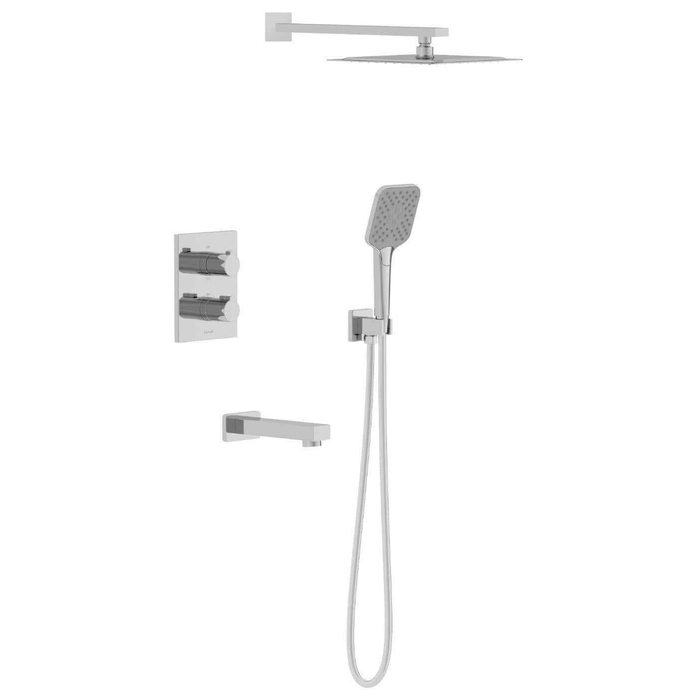 Душова система Imprese Judit з термостатом латунь Хром (t04810801STC)