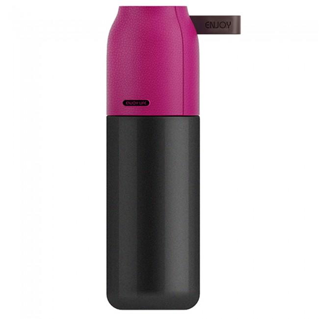 Термос металлический Enjoy 350 мл Малиновый (401918)