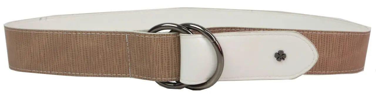 Ремінь жіночий Doca з екошкіри Бежевий (54581 beige)
