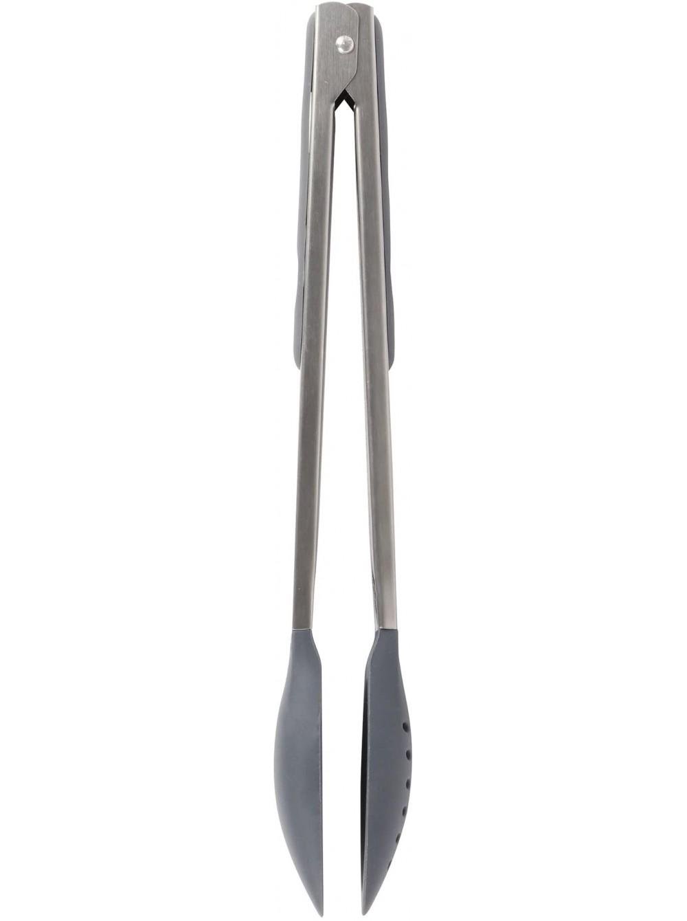 Ложки-щипці Dexas Spoon&Strain Tongs 30 см Сірий (G12T-432) - фото 1