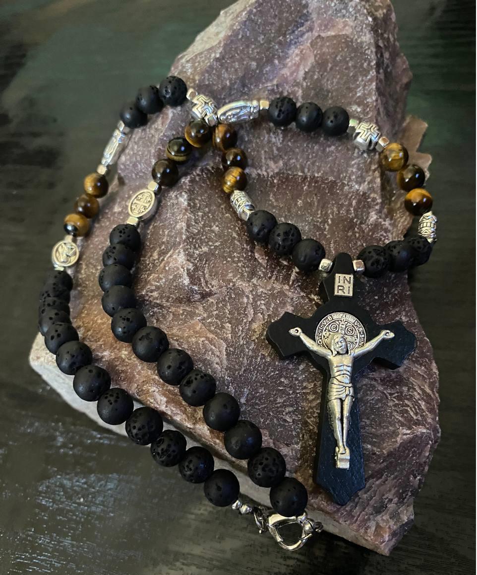 Колье LITAURS ручной работы с натуральными камнями/металлическими вставками и деревянным кулоном (24072) - фото 2 Колье LITAURS ручной работы с натуральными камнями/металлическими вставками и деревянным кулоном (24072) - фото 2