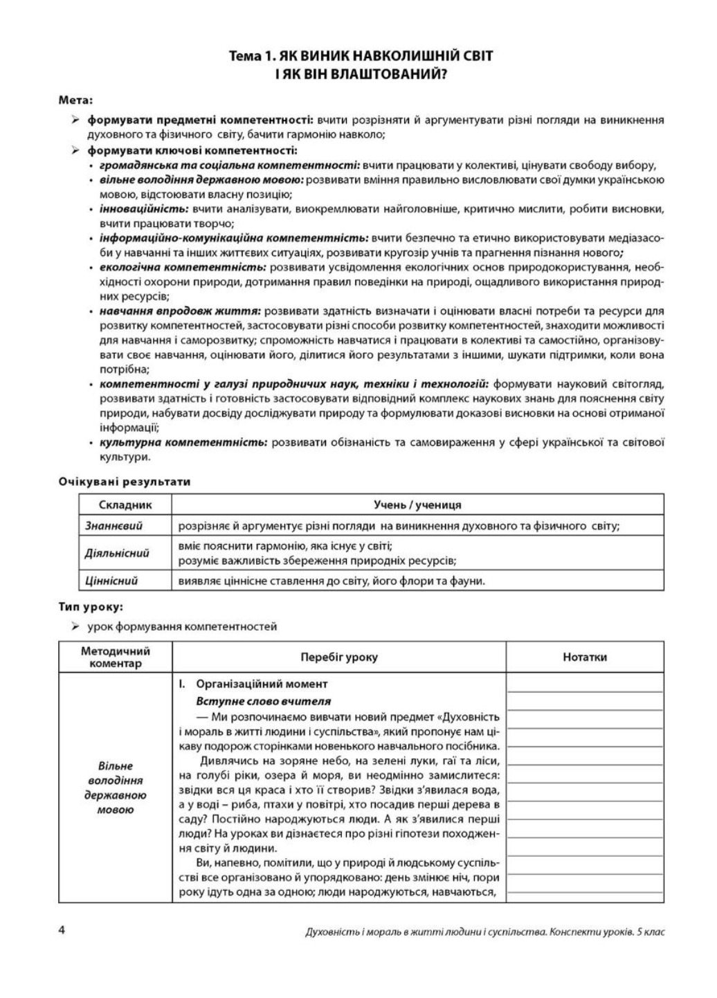 Духовность и нравственность в жизни человека и общества Конспект уроков и тетрадь 5 класс - фото 3