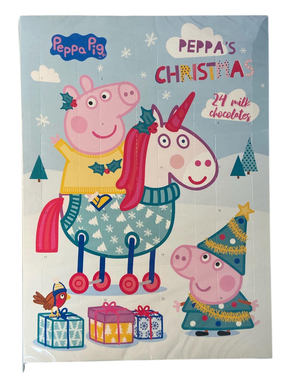 Адвент-календарь Peppa Pig из молочного шоколада 75 г (60875)