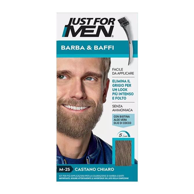 Краска камуфлирующая для бороды и усов Just For Men M-25 Светло-коричневый (14650206)